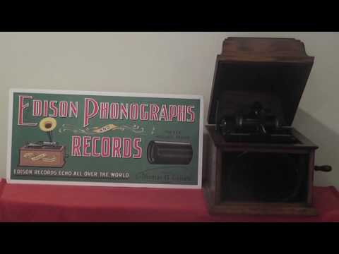 Edison blue amberol cylinder5395 - The Mississippi Flood by Vernon Dalhart