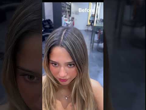 Icy Blonde Highlights