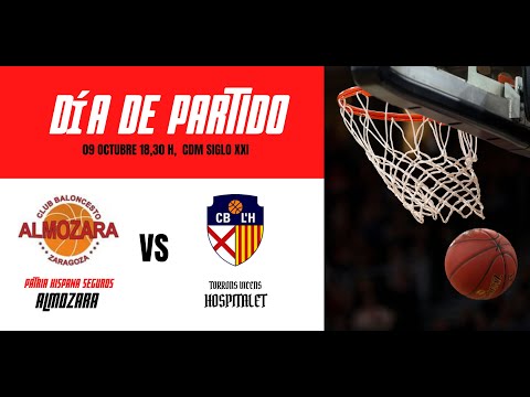 2ª Jornada Liga EBA C2 Patria Hispana Seguros Almozara - CB Hospitalet