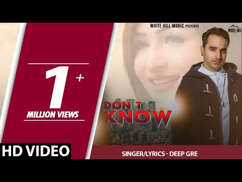 Don’t Know — watch video