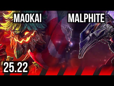 MAOKAI vs MALPHITE (TOP) | EUW Master | 25.22