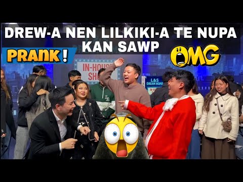 DREW-A NEN LILKIKI-A LEH REBECCA-I KAN CHHAIHBUAI🤭AN MANGANG HMAN NASA🤣PRANK