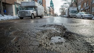 Why early spring is pothole season in Montreal