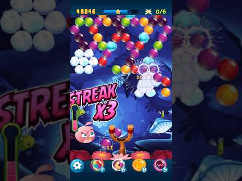 Angry Birds POP Bubble Shooter - Level 166 Gameplay Android walkthrough