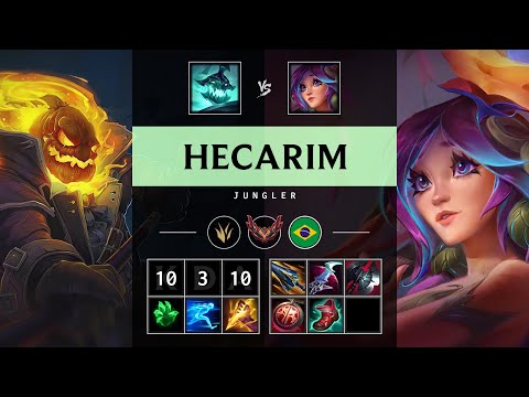 Hecarim Jungle vs Lillia - BR Grandmaster Patch 25.15