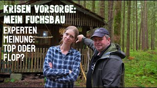 👆Krisenvorsorge Experte beurteilt meine Prepper Hütte😲- Das harte Urteil 🦊Sei vorbereitet⚠️