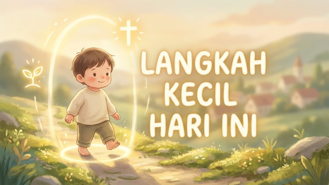 Langkah Kecil Hari Ini | Lagu Anak Kristen Tentang Bertumbuh & Berani Mencoba
