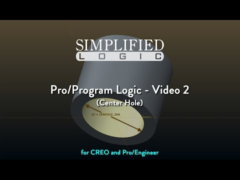 Pro/Program LOGIC for CREO & Pro/E - Video 2