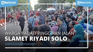Kirab Budaya Solo Batik Carnival 2022, Warga Padati Pinggiran Jalan Slamet Riyadi