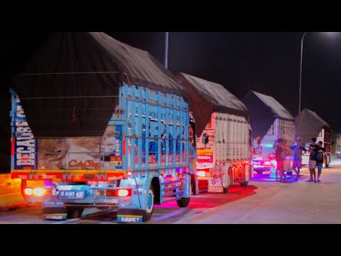 Konvoi Truck cabe PBTC mosak masik di tol transjawa (0L3NG Part 2)