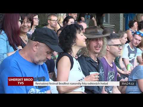 Revivalový festival Brodfest rozezněly hity světových hvězd (TVS)