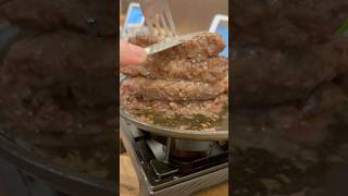 Sizzling Juicy Hamburg Steak 🍖✨ | Grill it Yourself at Fukuyoshi Asakusa #asakusa #hamburgsteak