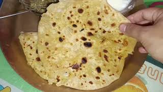 Aaloo Paratha With Gorkha Aachar With Curd