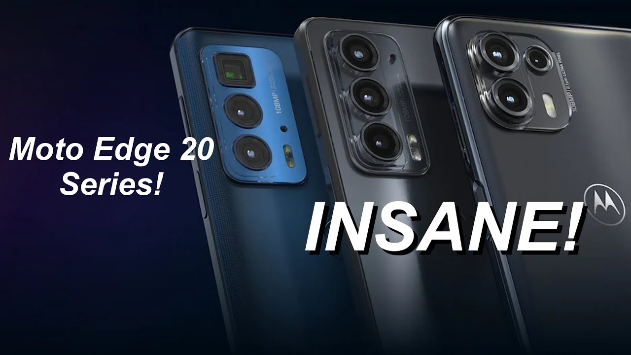 Moto Edge 20 & Moto Edge 20 Fusion OFFICIAL IN INDIA! IT'S CRAZIER THEN YOU THINK!