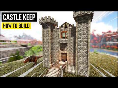 Ark: How To Build A Castle Keep | Building Tutorial
