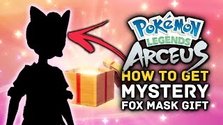 Pokemon Legends Arceus | How to Unlock Mystery Fox Mask & Costume