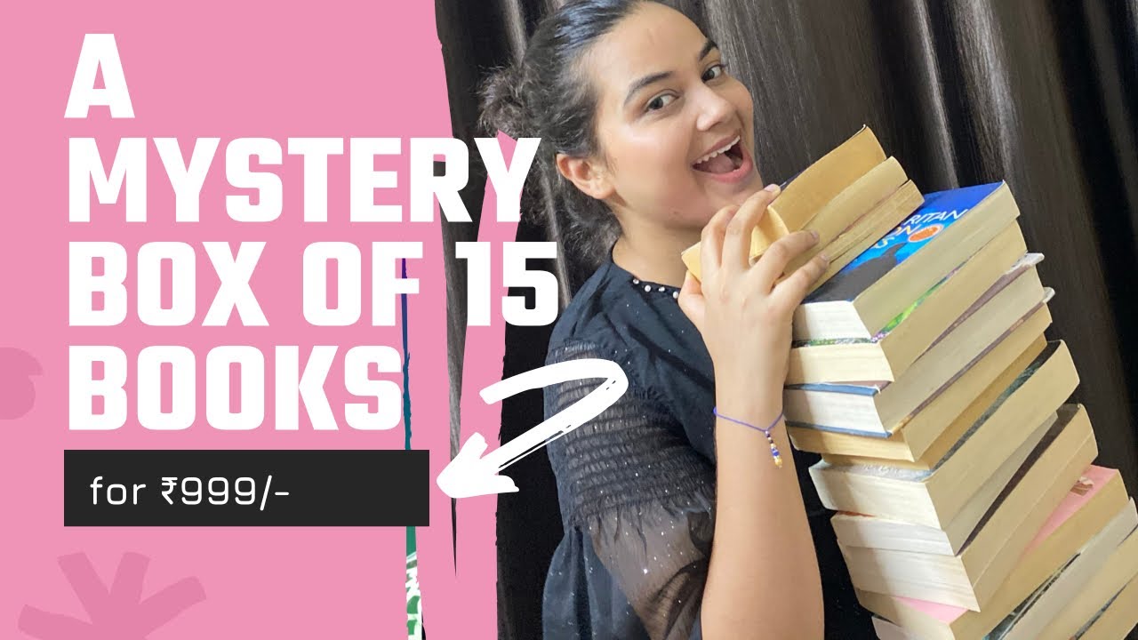 Unpacking the mystery box of 15 books | 99bookscart.com | readwithsarika