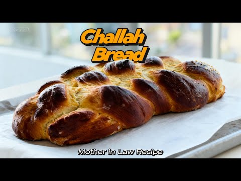 Challah Bread Recipe (My Mother-in-Law's Secret) in Just 3 Minutes | Perfect Braid!