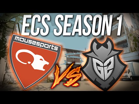 Mousesports vs G2 | Map 1 (Cache) ECS Season 1 (05.05.2016)