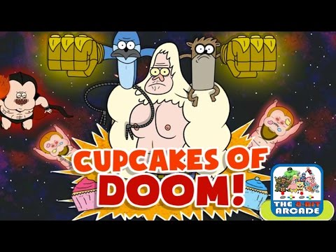 Regular Show: Cupcakes of Doom! - Stop Klorgbane & The Guardians (Gameplay) Video