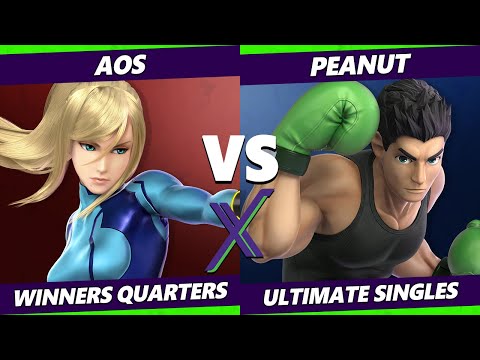 S@X 414 Winners Quarters - Peanut (Little Mac) Vs. AoS (ZSS) Smash Ultimate - SSBU