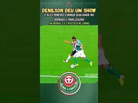 JOGADA FENOMENAL DE DENILSON EM GOLAÇO DO PALMEIRAS