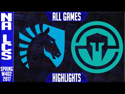 Team Liquid vs Immortals All Games - NA LCS W4D2 Spring 2017 - TL vs IMT All Games