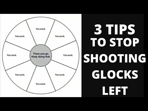 3 Tips To Stop Shooting Glocks Left - It's not the sights or your trigger pull...