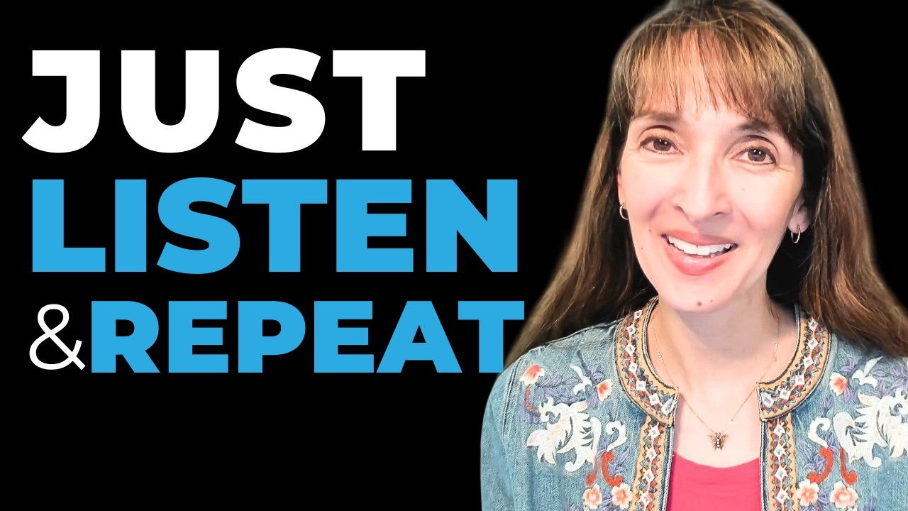 How to Improve Your English Speaking | EASY Listen & Repeat Practice