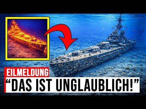 Unexplained HEAT in the wreck of the Bismarck – drone discovers SEALED chamber!