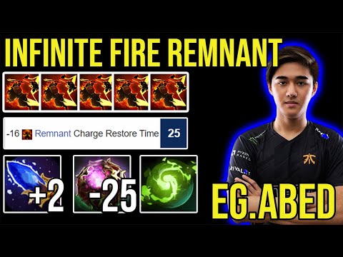 ABED Ember Spirit Is Back. Genius 10,000 MMR Nonstop Fire Remnant Gameplay.