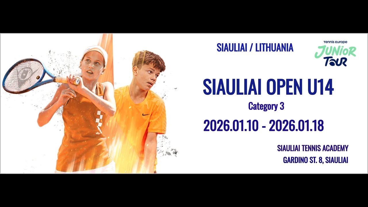 DAY 4, Tarptautinis Europos Teniso asociacijos turnyras "Siauliai open U14"