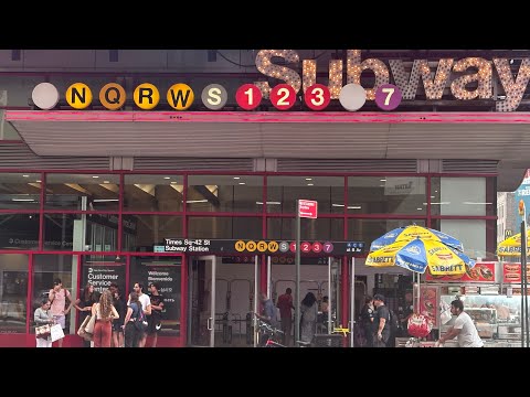 Times Square-42 Street Station Tour (1) (2) (3) (7) (N) (Q) (R) (W) 07/19/2023