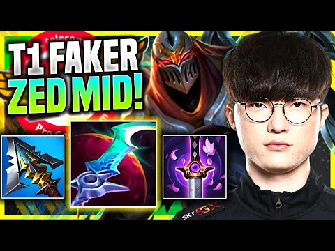 FAKER IS SO GOOD WITH ZED! - T1 Faker Plays Zed Mid vs Lissandra! | Preseason 11