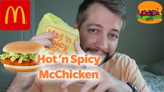 McDonald's Hot 'n Spicy McChicken - Review