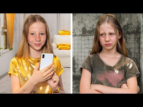 Nastya Learns Sharing in Poor vs Rich Story for kids