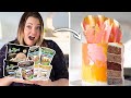Turning 5 ICE CREAM Into A BAKED CAKE