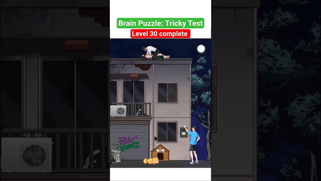 Brain Puzzle: Tricky Test Level 30 complete #brainpuzzle