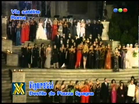 Figuretti se cuela en el escenario, desfile en Roma - Videomatch 98