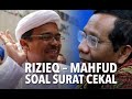 Rizieq Tunjukkan Surat Cekal, Mahfud MD: Kok Suratnya Sekarang Baru Ada Rizieq Tunjukkan Surat Cekal, Mahfud MD: Kok Suratnya Sekarang Baru Ada