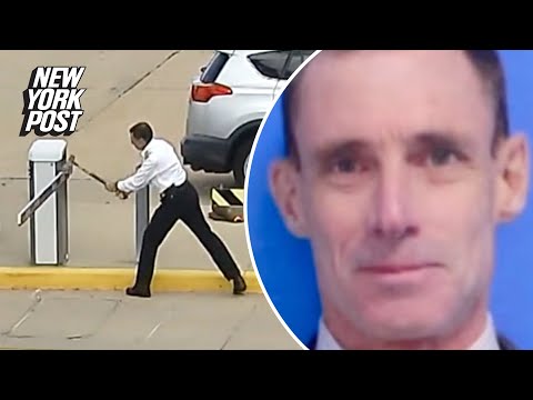 Unhinged United Airlines pilot attacks parking gate with ax: ‘Just hit his breaking point’