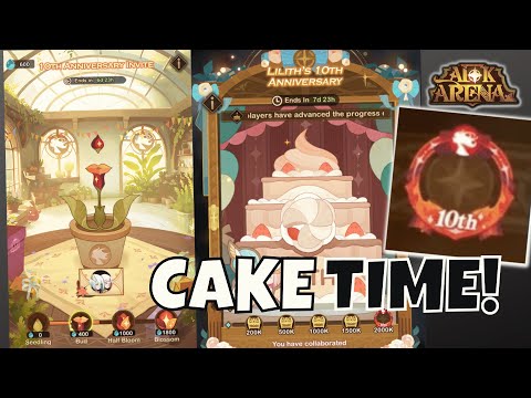 SCORE A LIMITED 10TH ANNIVERSARY FRAME! [FURRY HIPPO AFK ARENA]