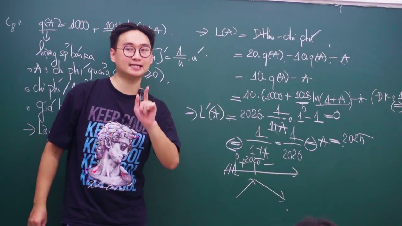 ỨNG DỤNG ĐẠO HÀM GIẢI QUYẾT BÀI TOÁN THỰC TẾ || TỜ 2 BUỔI 1 (DẠNG 2 : XÂY DỰNG HÀM)  || BÀI TOÁN DOANH THU CHI PHÍ