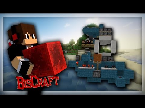 BisCraft #8 ♦ Minecraft: Farm Cactus & 3x3 Semi-Flush Piston Door