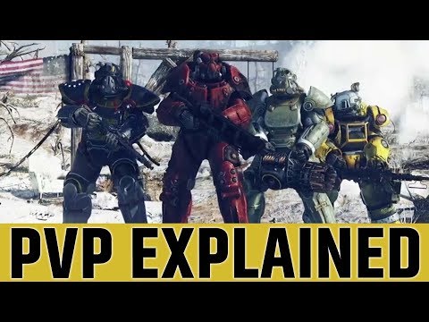 How PVP works in FALLOUT 76 // PVP Explained ☢