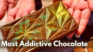 The Most Addictive Chocolate Bar | Pistachio Cream + Crispy Kataifi Inside! 🍫