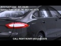 2015 Ford Fusion SE 4dr Sedan For Sale In Natchez MS 39120
