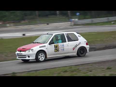 Mostek Bartosz - Peugeot 106 - SuperOES 8 Runda  Tor Kielce 26-08-2017