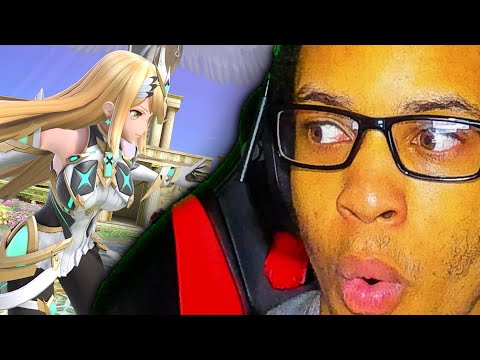 Super Smash Bros. Ultimate - Mr. Sakurai Presents "Pyra/Mythra" REACTION || ANGRY BLONDE MAIN