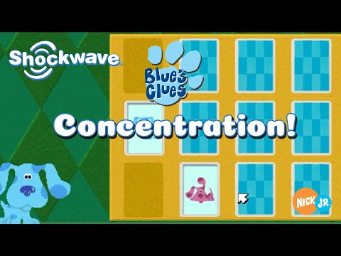 Blue's Clues™: Concentration! (Shockwave 1999) - Nick Jr. Games